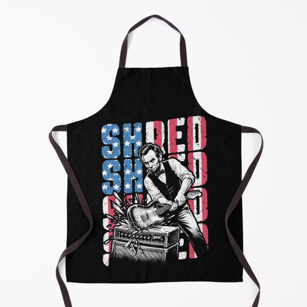 Item preview, Abraham Lincoln Electric Guitar Smash Shred Guitarist Music designed and sold by GrandeDuc.
