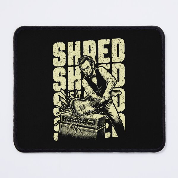 Item preview, Abraham Lincoln Electric Guitar Smash Shred Guitarist Music designed and sold by GrandeDuc.