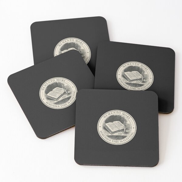 Item preview, Memento Mori Book And Candle | Stoicism Dark Academia designed and sold by VENOHA.