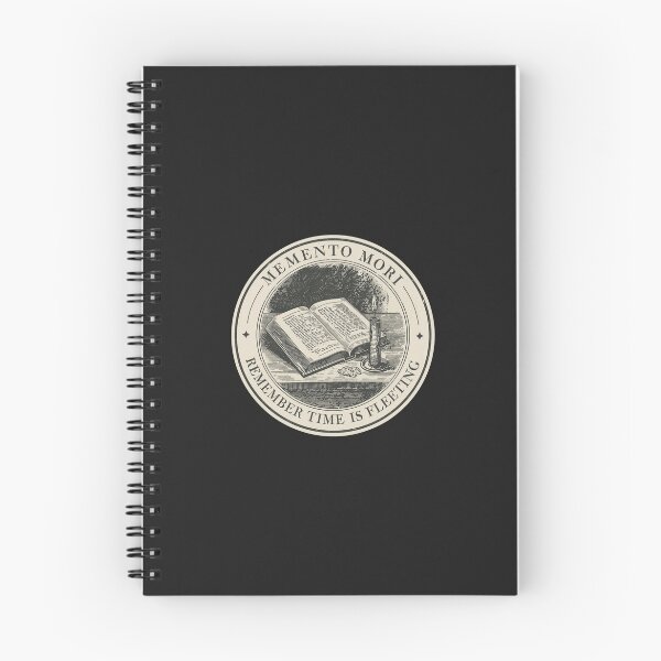 Item preview, Memento Mori Book And Candle | Stoicism Dark Academia designed and sold by VENOHA.