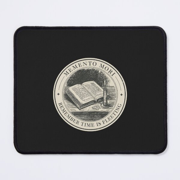 Item preview, Memento Mori Book And Candle | Stoicism Dark Academia designed and sold by VENOHA.