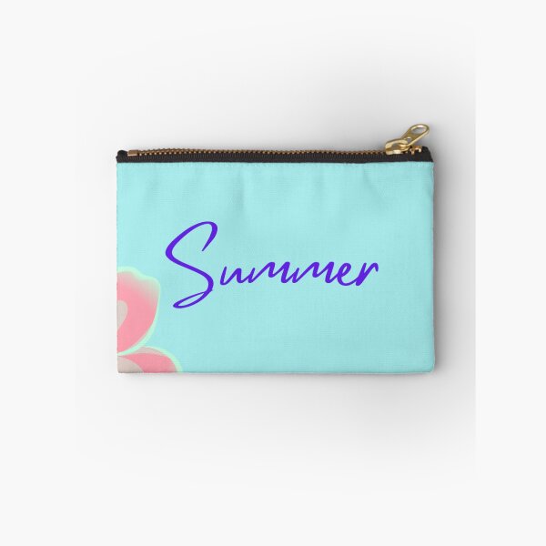 Item preview, Summer Pastel Floral Aesthetic | Tropical Aqua Flower Wallpaper designed and sold by MysticPurpleHue.