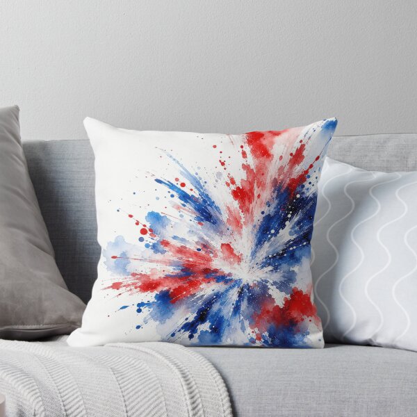Item preview, Patriotic Watercolor Explosion – 4th of July Abstract Art Design designed and sold by Cartoon art with a purpose ❤️ Supporting Althea’s journey.