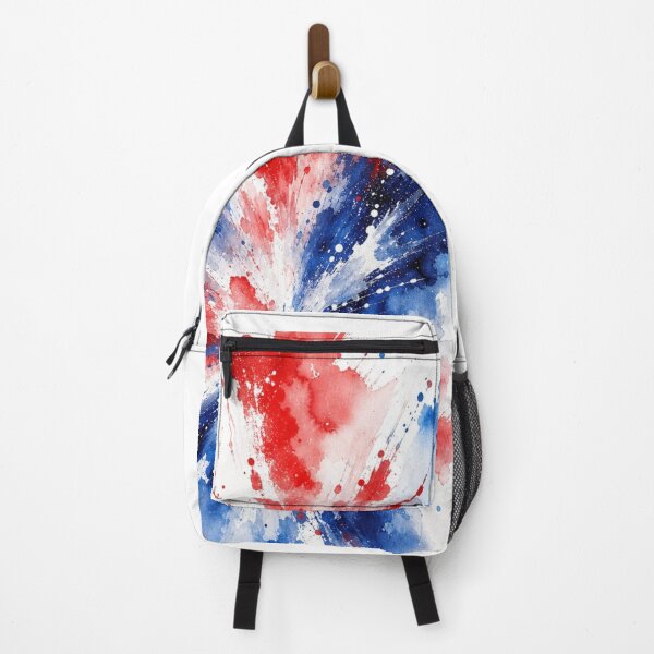 Item preview, Patriotic Watercolor Explosion – 4th of July Abstract Art Design designed and sold by Cartoon art with a purpose ❤️ Supporting Althea’s friends .