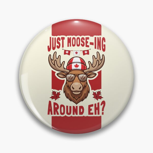 Item preview, Funny Moose Canada Day Humor Eh Patriotic Celebration designed and sold by DaVinciFeather.