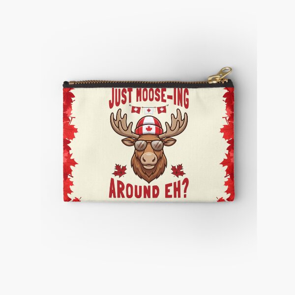 Item preview, Funny Moose Canada Day Humor Eh Patriotic Celebration designed and sold by DaVinciFeather.