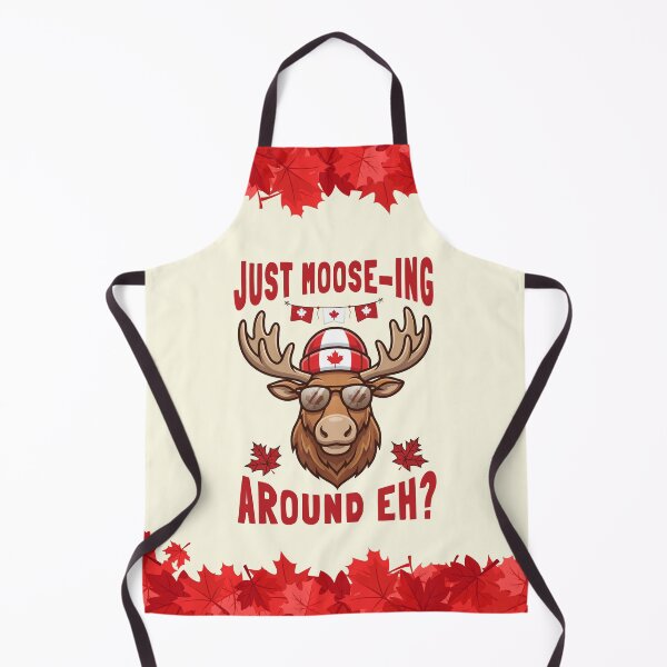 Item preview, Funny Moose Canada Day Humor Eh Patriotic Celebration designed and sold by DaVinciFeather.
