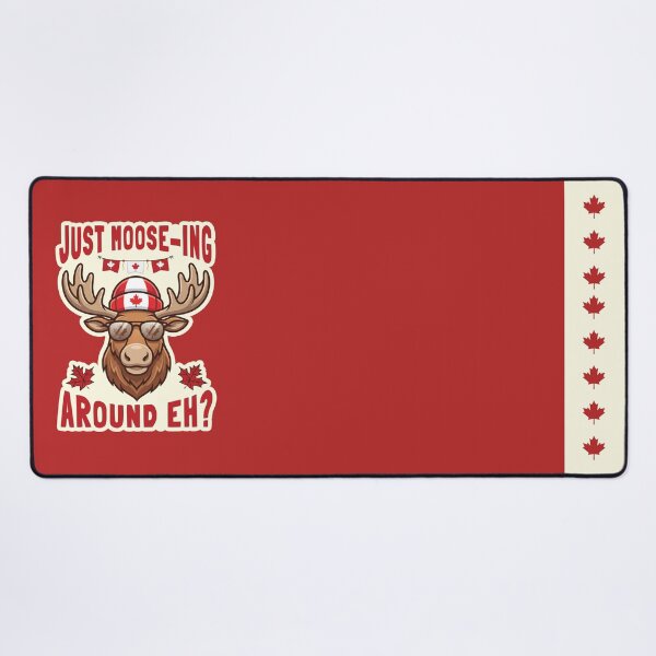 Item preview, Funny Moose Canada Day Humor Eh Patriotic Celebration designed and sold by DaVinciFeather.