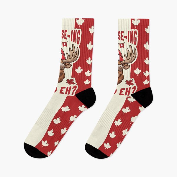 Item preview, Funny Moose Canada Day Humor Eh Patriotic Celebration designed and sold by DaVinciFeather.