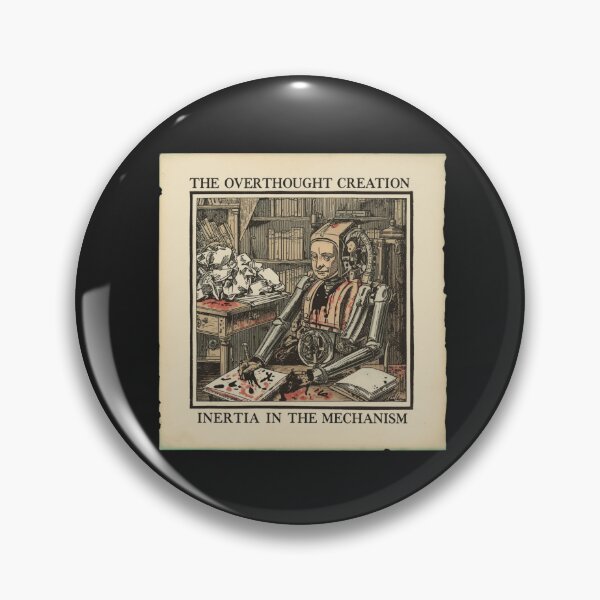 Item preview, The Overthought Creation Automaton | Writer Burnout designed and sold by VENOHA.