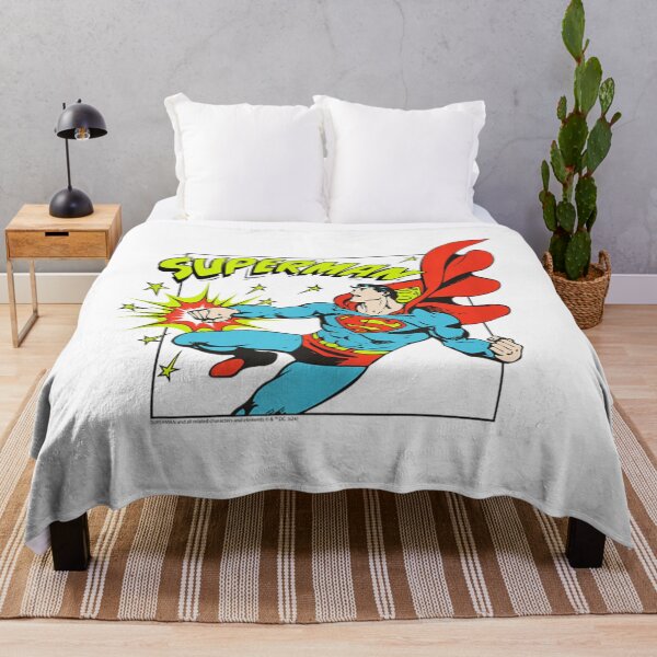 Item preview, Amazon Essentials DC Comics Superman Action Punch Comic Square Tank Top designed and sold by EchoElowen.