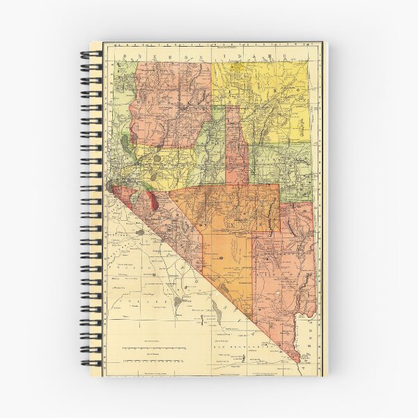 Item preview, Township Map of Nevada (1893) designed and sold by allhistory.