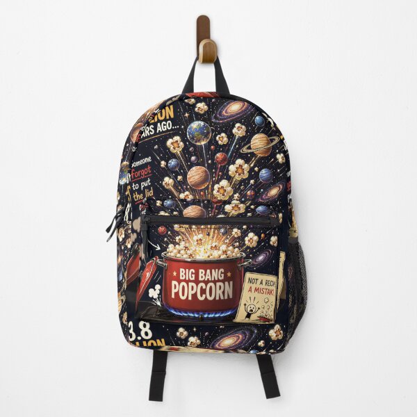 Item preview, Big Bang Popcorn — 13.8 Billion Years Ago Someone Forgot the Lid designed and sold by SammyMorry.