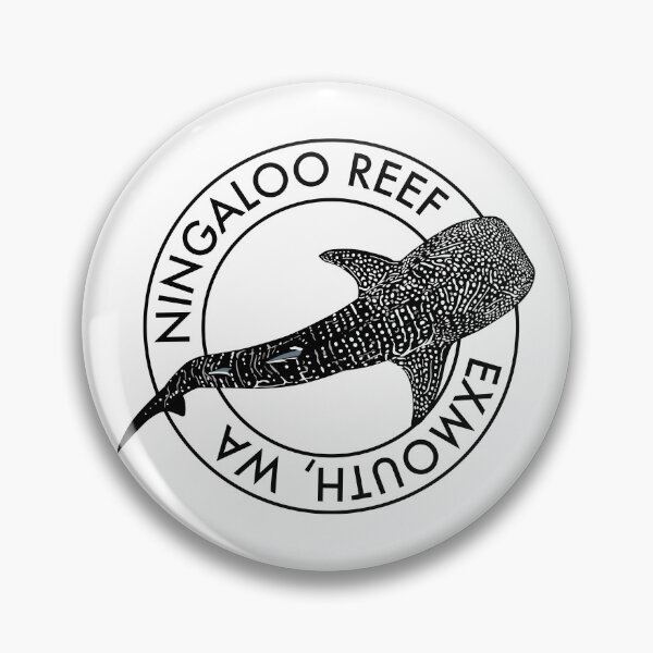 Item preview, Ningaloo Reef Whale Shark - Black designed and sold by SeaLarkArt.