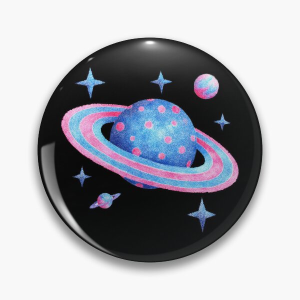 Item preview, Aesthetic Stippling Planet & Stars designed and sold by BlissxPals.