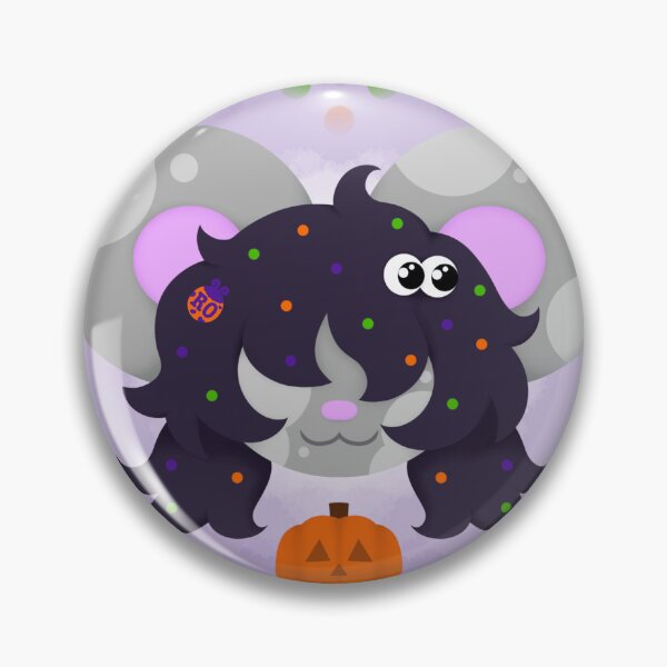 Item preview, Nibbles the Halloween Mouse designed and sold by RainyLoveBug.