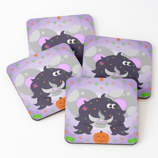 Item preview, Nibbles the Halloween Mouse designed and sold by RainyLoveBug.