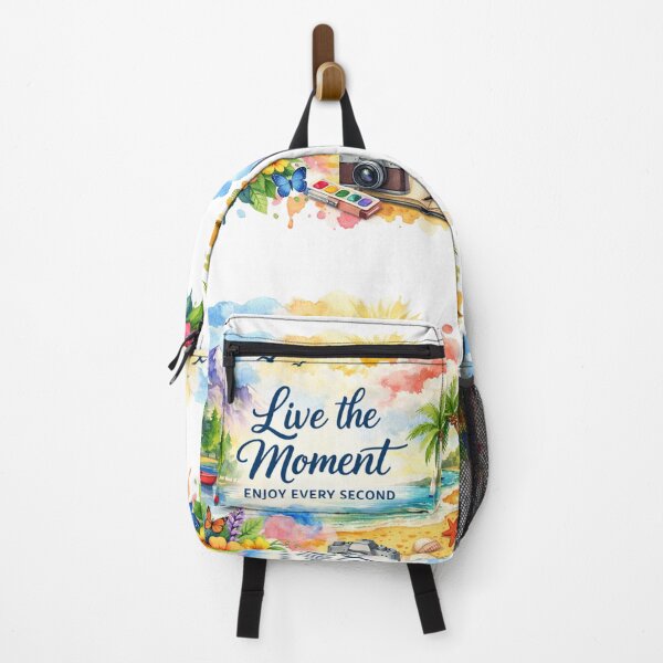 Item preview, Live the Moment – Enjoy Every Second designed and sold by Cartoon art with a purpose ❤️ Supporting Althea’s journey.