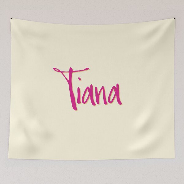 Item preview, TIANA personalized type design designed and sold by CharlottePlaceArt.