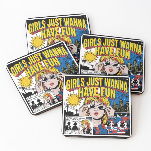 Item preview, Girls Just Want To Have Fun designed and sold by Kitkin.