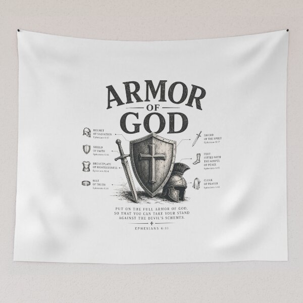Item preview, ARMOR OF GOD designed and sold by Agmagirl Designs.