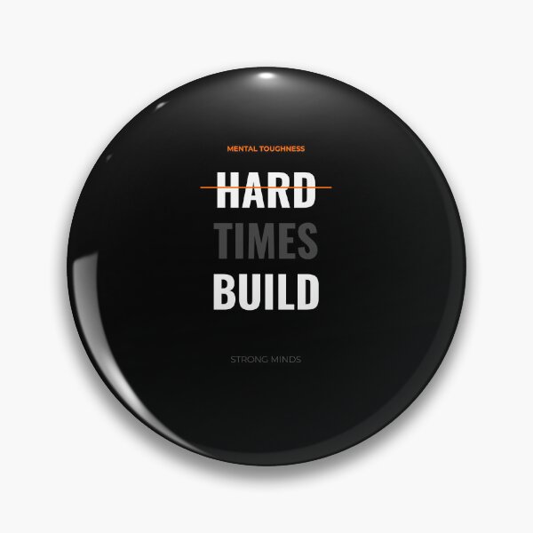 Item preview, Hard Times Build Strong Minds designed and sold by Moushapy.