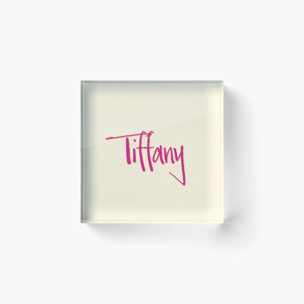 Item preview, TIFFANY personalized type design designed and sold by CharlottePlaceArt.