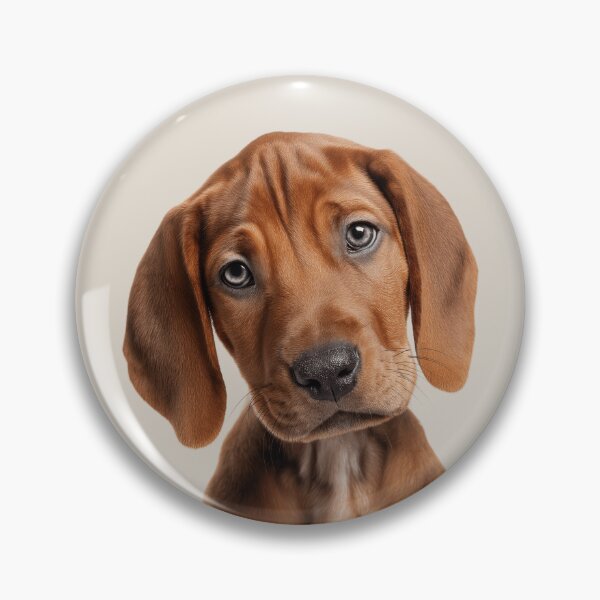 Item preview, Adorable Redbone Coonhound puppy for Cute Redbone puppy lovers designed and sold by LazyOwlStore.