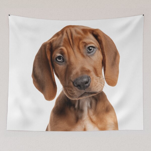 Item preview, Adorable Redbone Coonhound puppy for Cute Redbone puppy lovers designed and sold by LazyOwlStore.
