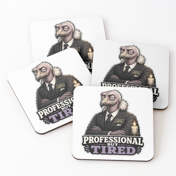 Item preview, Funeral Director Vulture Professional But Tired Gift designed and sold by Gentlestate.