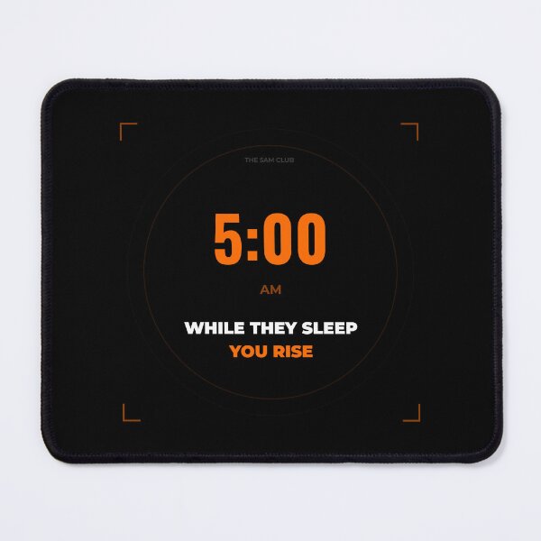 Item preview, While They Sleep You Rise — 5AM Club designed and sold by Moushapy.