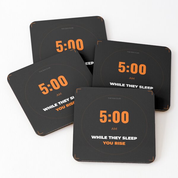 Item preview, While They Sleep You Rise — 5AM Club designed and sold by Moushapy.