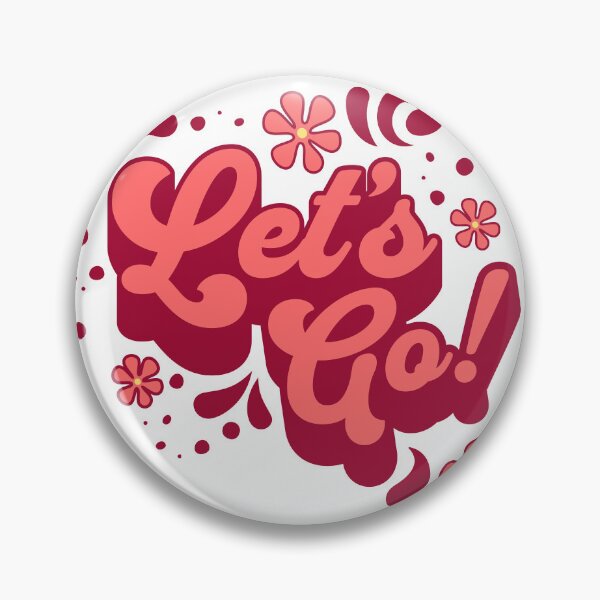 Item preview, Let's Go - Retro Vintage 60's Design - LFG Rally designed and sold by Kathunk Designs.
