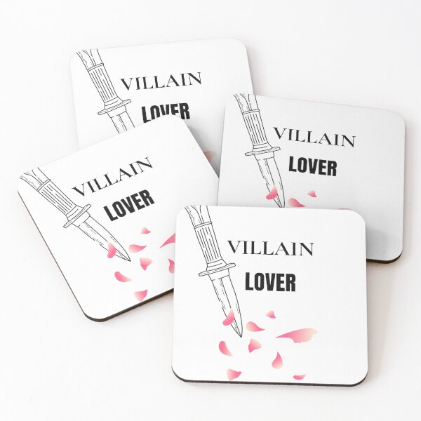 Item preview, Dark romance inspired design for readers who always fall for the villain ? designed and sold by BookedAndDesign.