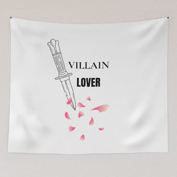 Item preview, Dark romance inspired design for readers who always fall for the villain ? designed and sold by BookedAndDesign.