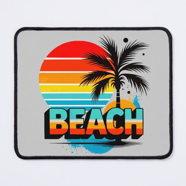 Item preview, Vintage Beach Vacation Shirt – Retro Palm Tree Summer Graphic Tee designed and sold by VikArtStudio.