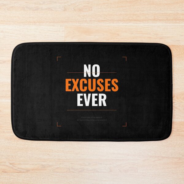 Item preview, No Excuses Ever designed and sold by Moushapy.