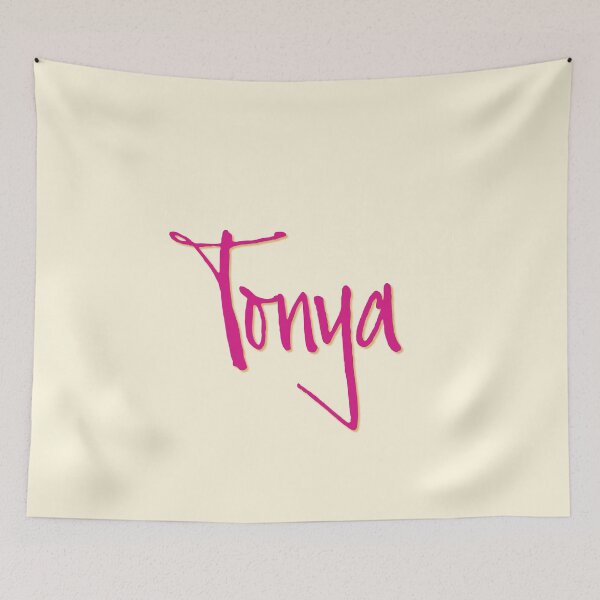 Item preview, TONYA personalized type design designed and sold by CharlottePlaceArt.
