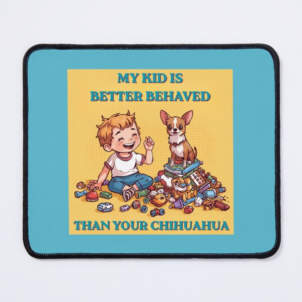 Item preview, Funny Design - Poorly Behaved Chihuahuas designed and sold by Nene Bird Designs.