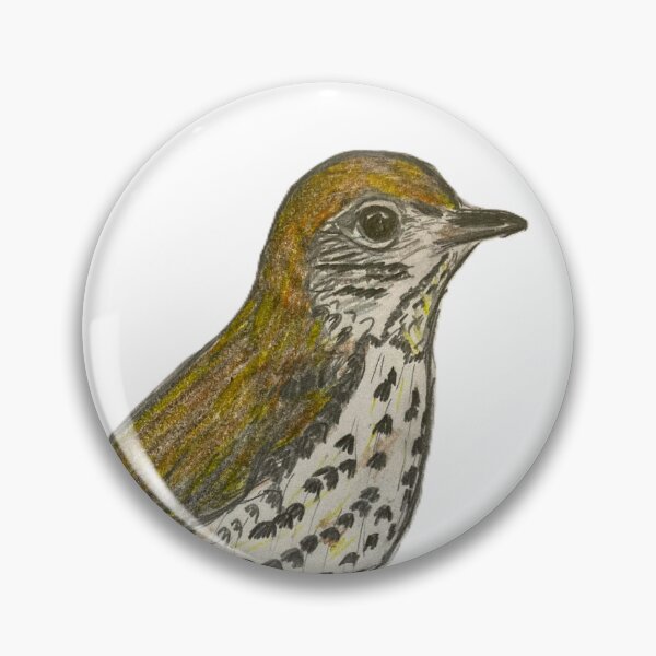 Item preview, Wood Thrush designed and sold by woodland-towers.