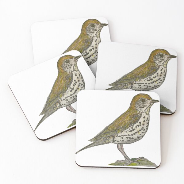 Item preview, Wood Thrush designed and sold by woodland-towers.