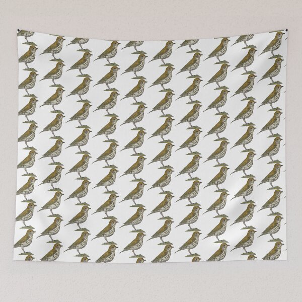 Item preview, Wood Thrush designed and sold by woodland-towers.