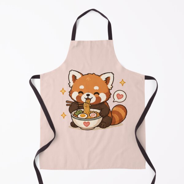 Item preview, Ramen Loving Red Panda designed and sold by MellowMunchkins.