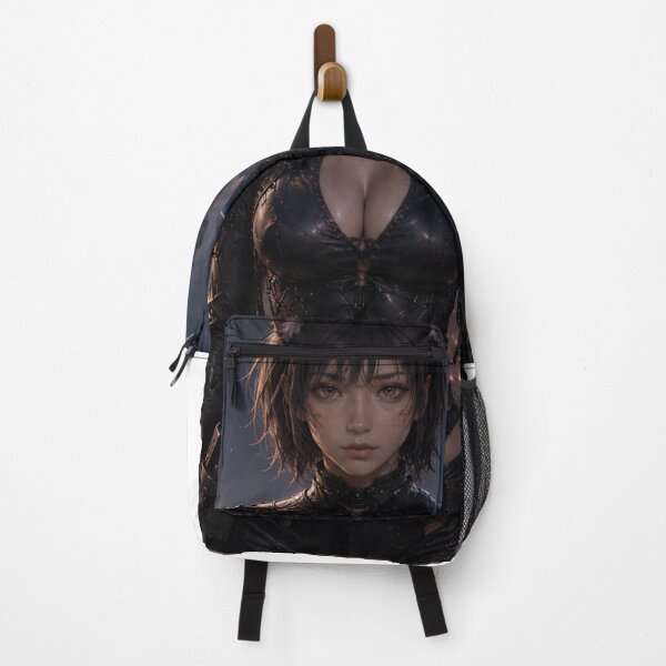 Item preview, Cyber Neko Warrior in the Burning Ruins designed and sold by RinaWorksJP.