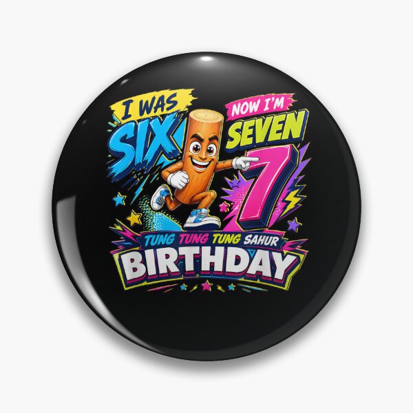 Item preview, I was 6 Now I'm 7 Birthday Boys Kids 67 Tung Tung Sahur designed and sold by Juansustait.