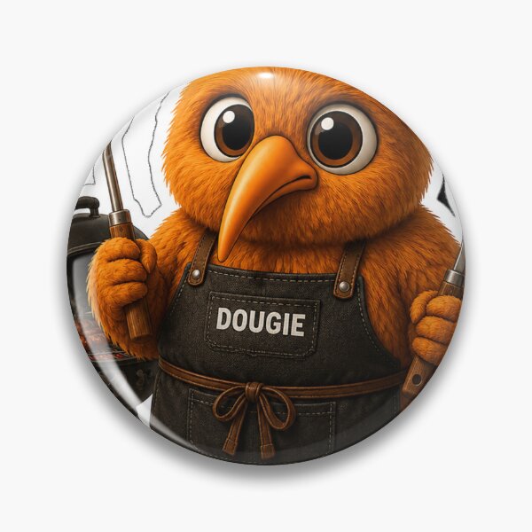 Item preview, Dougie the Kiwi Grill Master designed and sold by Doug Healey .
