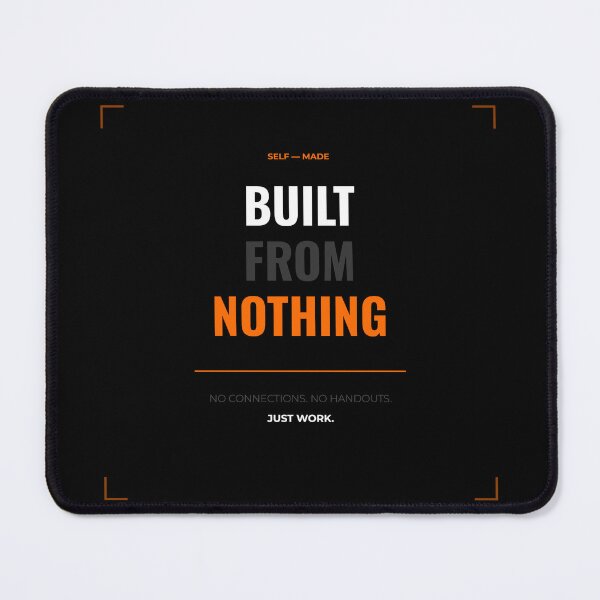 Item preview, Built From Nothing designed and sold by Moushapy.