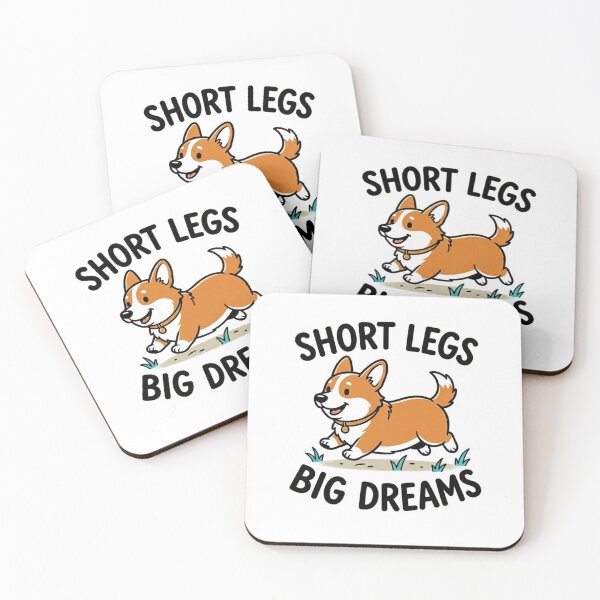 Item preview, Short Legs Big Dreams Corgi Shirt Funny Corgi Gift Dog Mom Corgi Lover Humor Dog Tee designed and sold by Sky-bully.