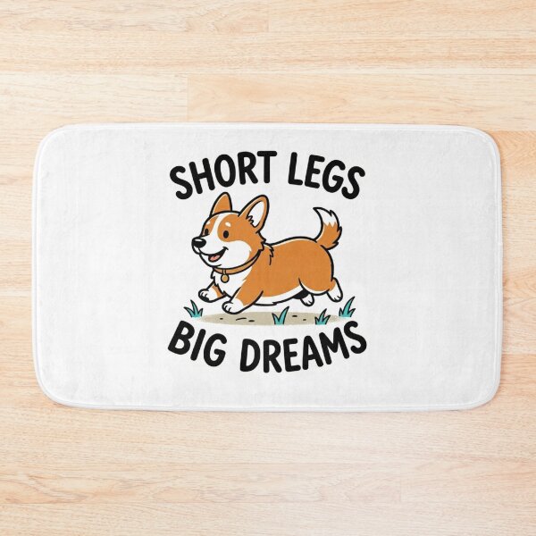 Item preview, Short Legs Big Dreams Corgi Shirt Funny Corgi Gift Dog Mom Corgi Lover Humor Dog Tee designed and sold by Sky-bully.