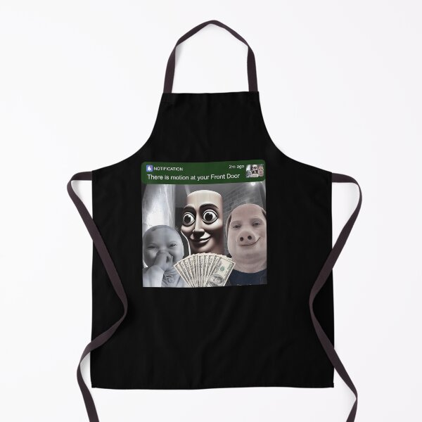 Item preview, Motion at Your Front Door Tung Sahur John Pork Ai Baby Meme designed and sold by Juansustait.